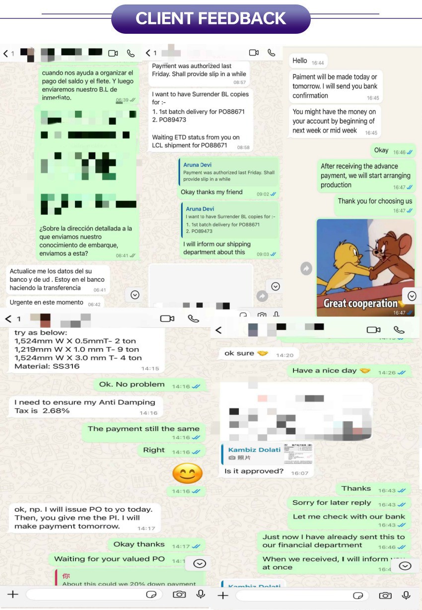 Client Feedback Client Feedback